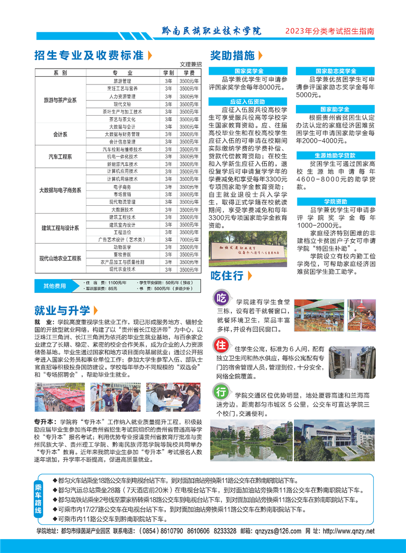 2023年黔南民族职业技术学院分类招生宣传指南02.png